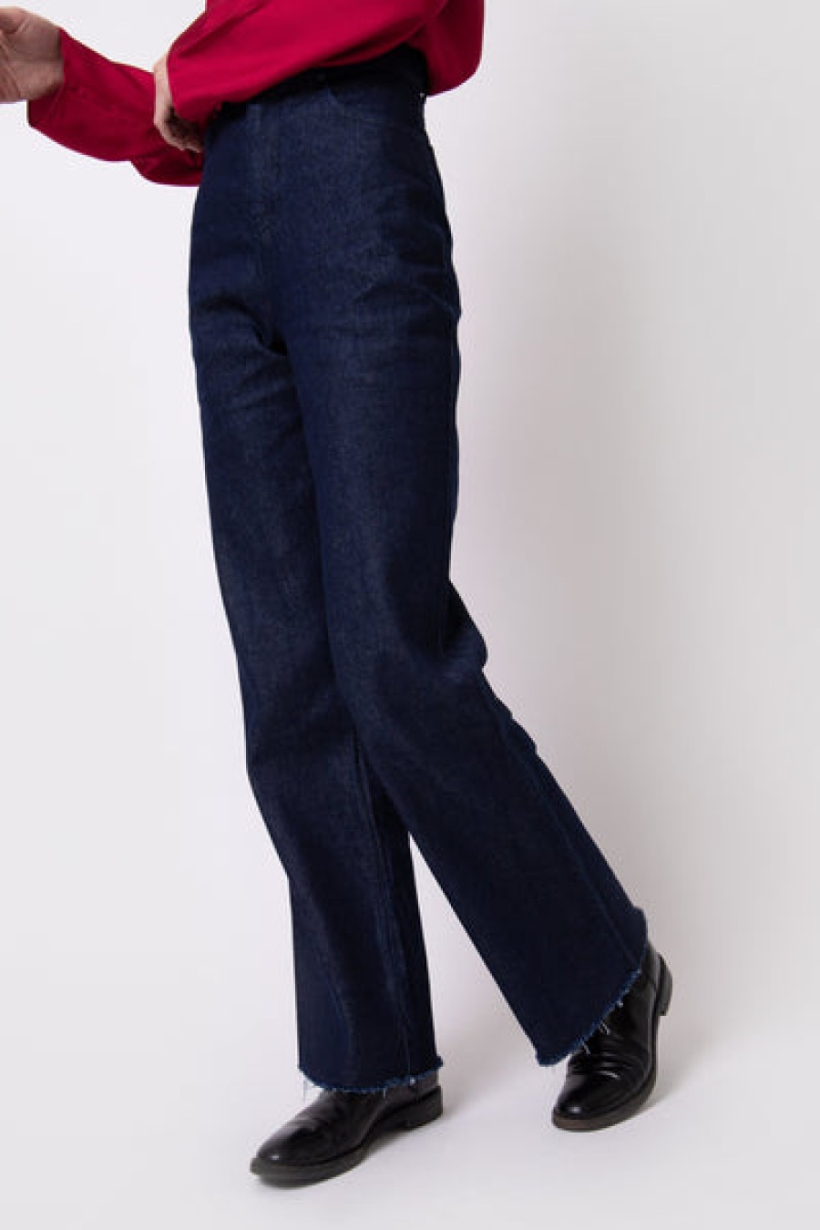 Women Maison O Paris Jeans & Trousers | High-Waisted Denim