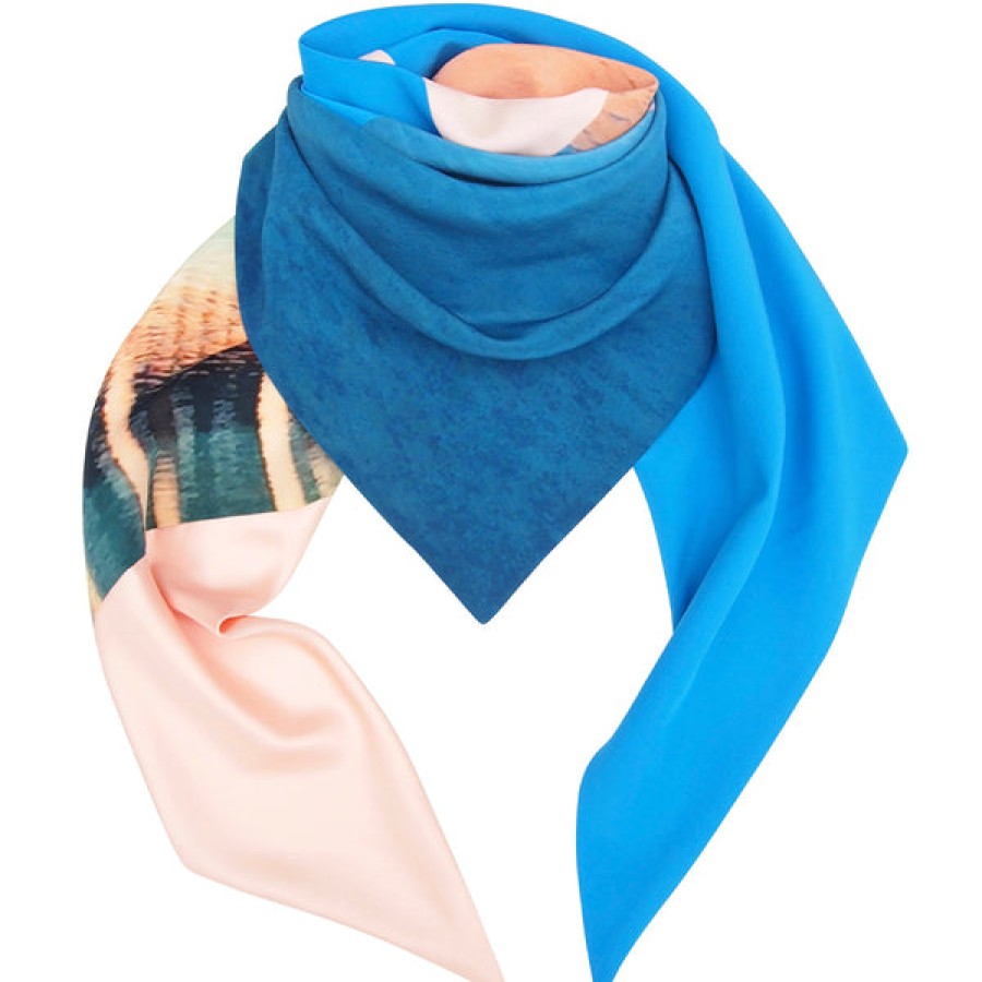 Women CAPITANA Accessories | Colour-Intensive Silk Scarf