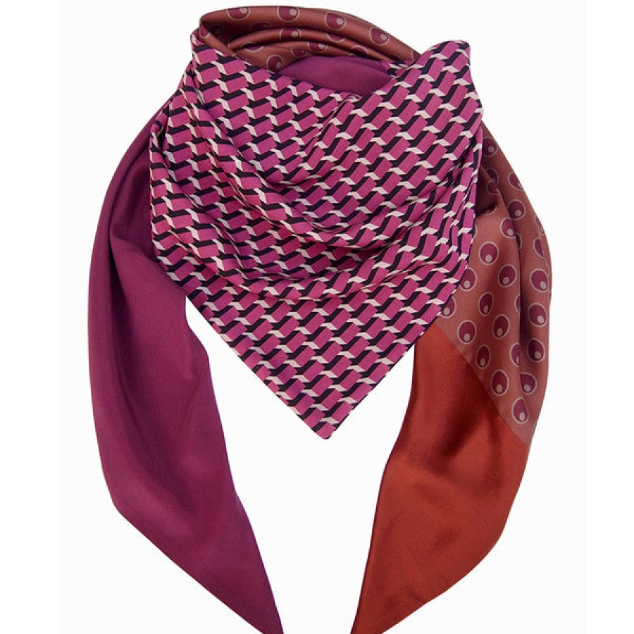 Women CAPITANA Accessories | Printed Silk Scarf