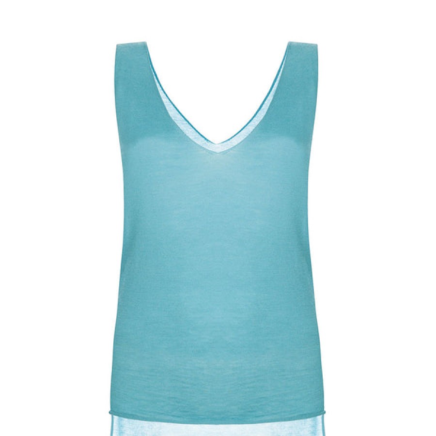 Women Antonia Zander Tops & Shirts | Knitted Tank Top