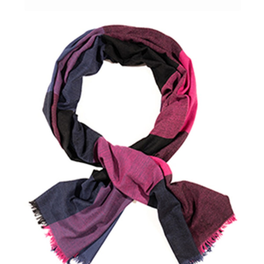 Women 8 EDEN AVENUE Accessories | Checkered Cashmere Scarf