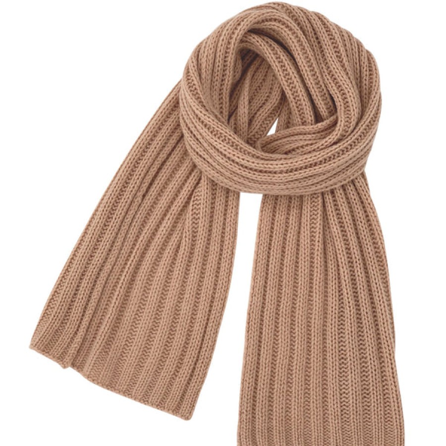 Men PETIT CALIN HAMBURG | Cashmere Scarf In Camel