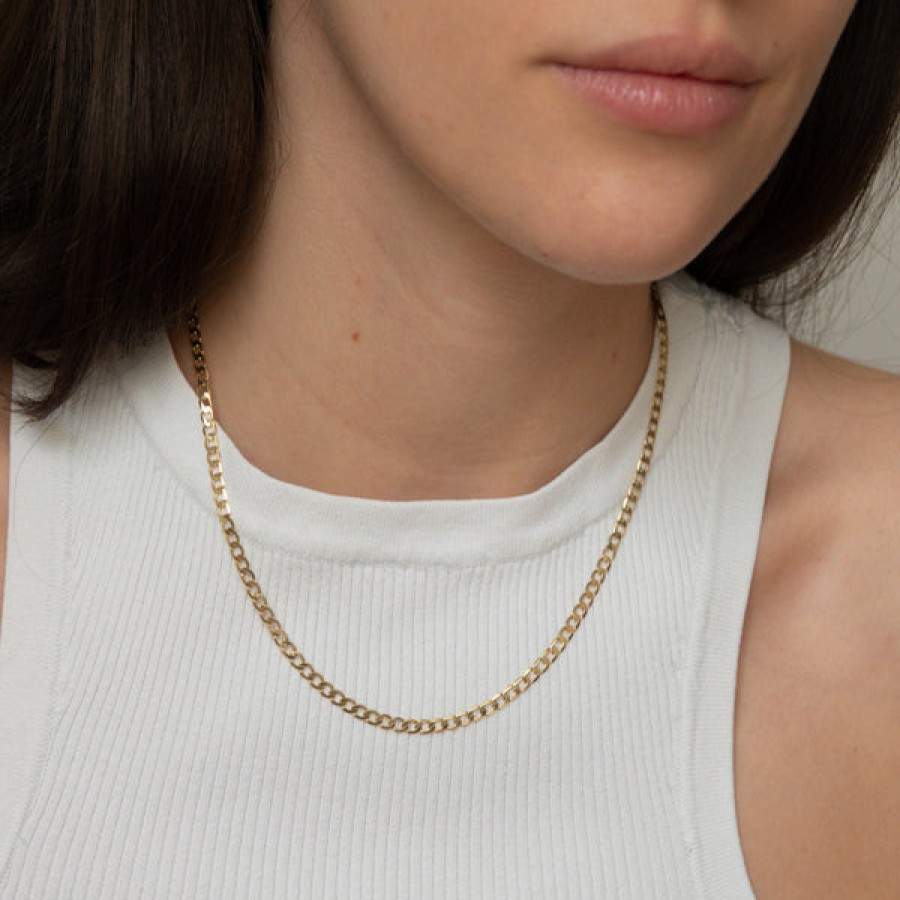 Women LLR Studios Jewelery | 14K Gold Big Curb Chain