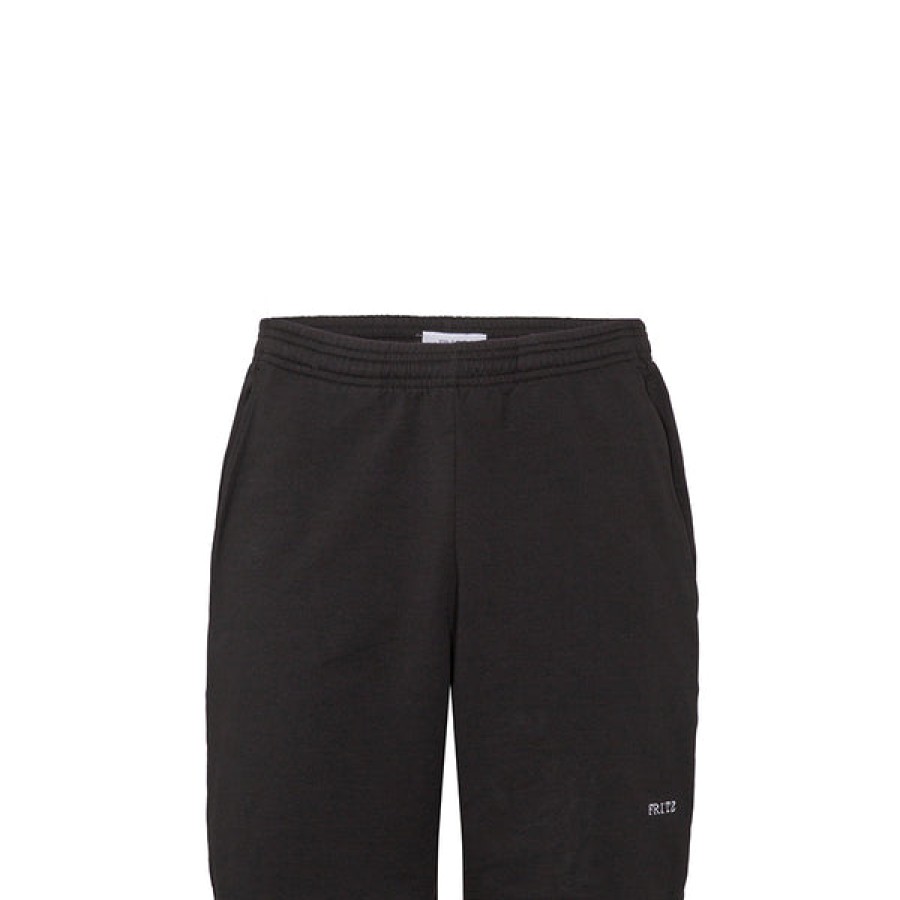 Men FRITZ THE LABEL | Unisex Organic Cotton Shorts In Black