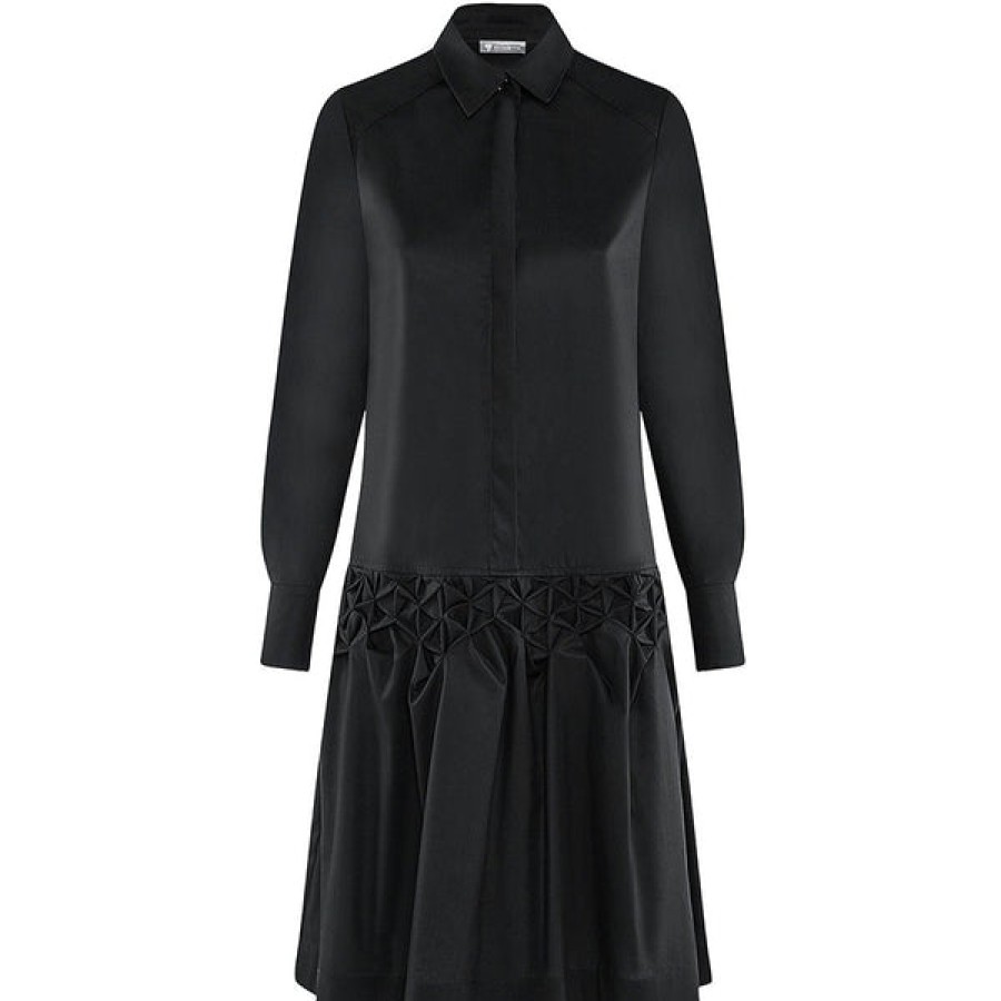 Women Armargentum Dresses | Black Shirt Dress