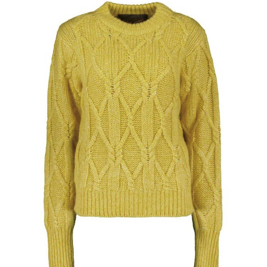 Women Antonia Zander Knitwear & Cashmere | Cable Knit Sweater