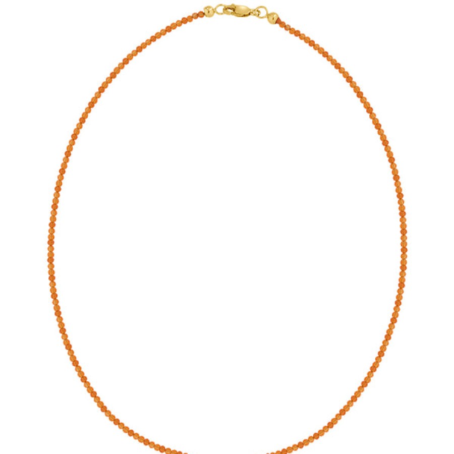 Women LLR Studios Jewelery | Shiny Carnelian Stone Chain