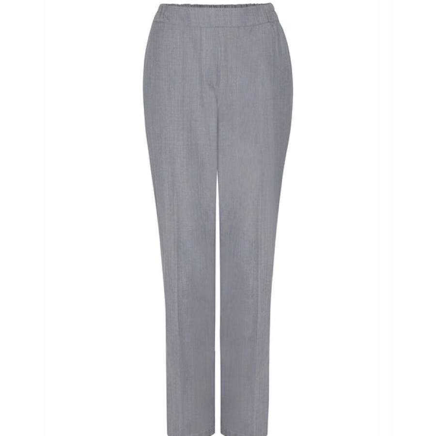 Women NINA REIN Jeans & Trousers | Grey Suit Pants Made From Organic-Wool