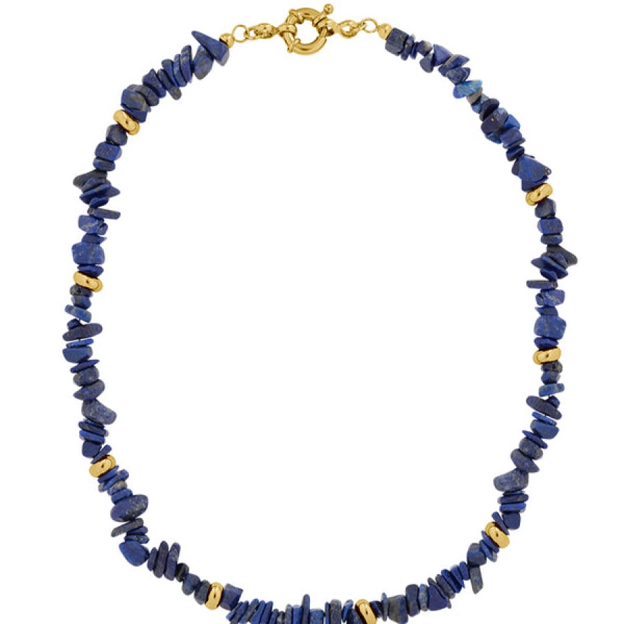 Women LLR Studios Jewelery | Blue Lapis Flakes Necklace