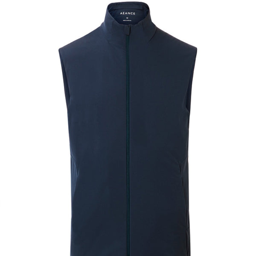 Men AEANCE | Hightech-Windwest In Dark Blue For Men