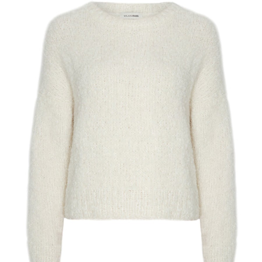 Women MALAIKARAISS Knitwear & Cashmere | Hand Knitted Alpaca Wool Jumper