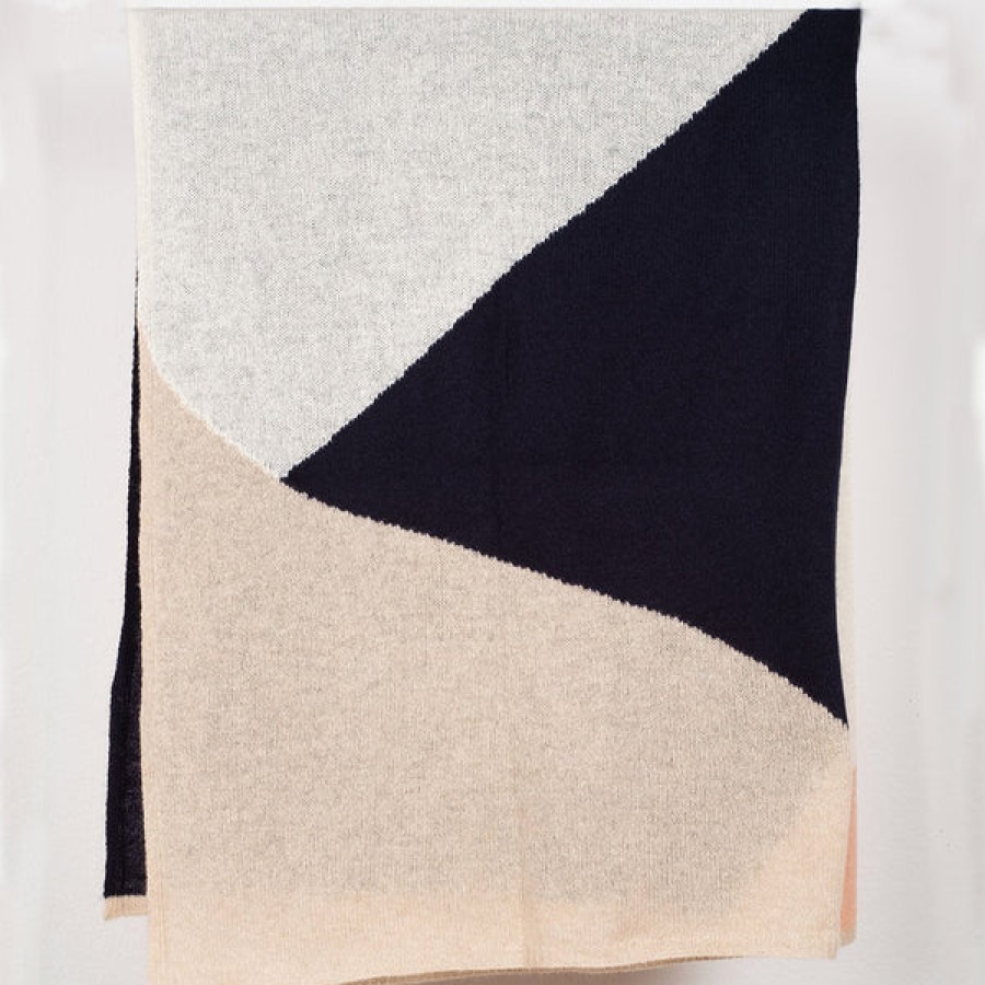 Men STUDIO 163 | Patterned Cashmere Blanket