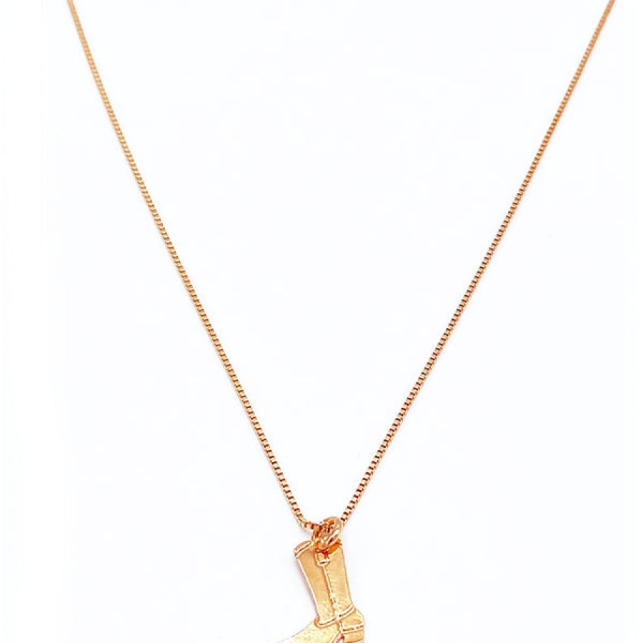 Women MALAIKARAISS Jewelery | Gold Plated Pendant Necklace