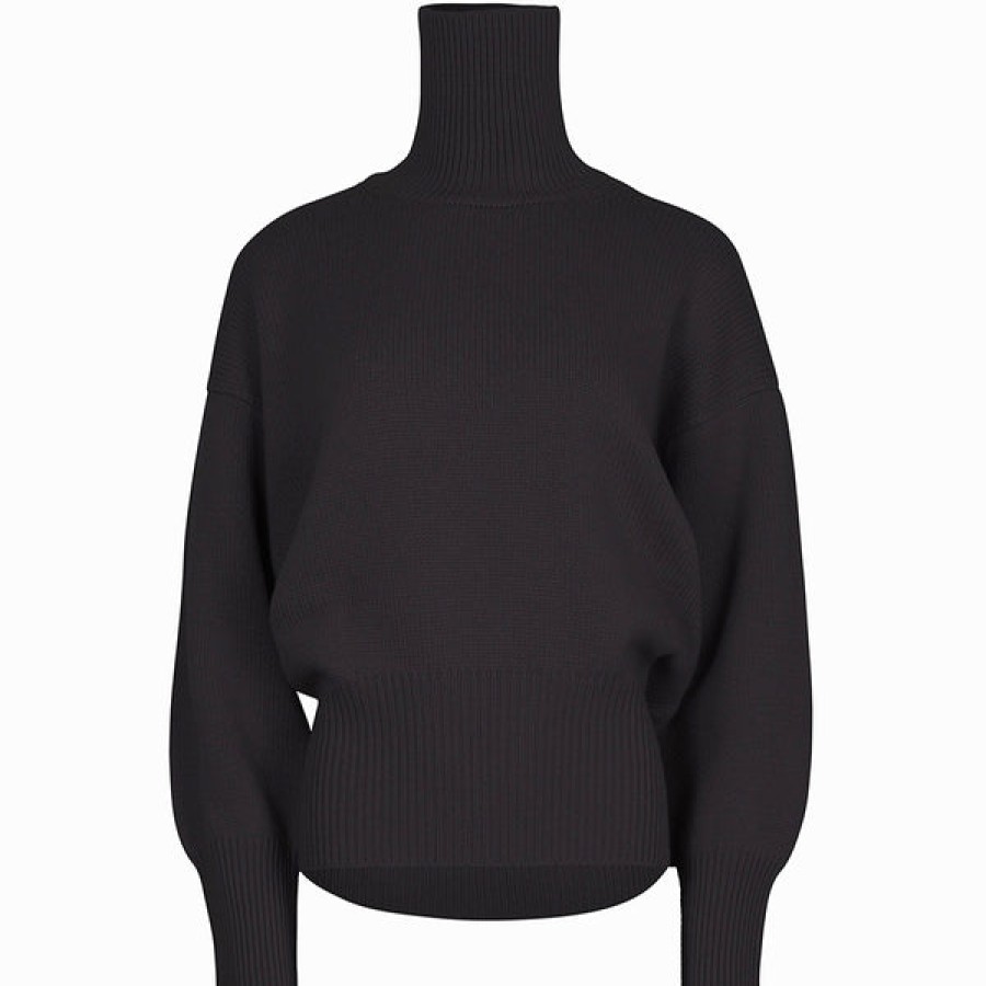 Women STUDIO 163 Knitwear & Cashmere | Cashmere Turtleneck Sweater