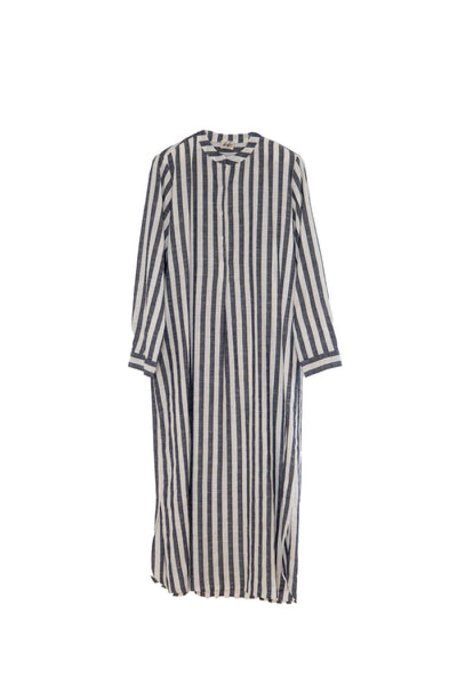 Women BIBI STUDIO Beachwear | Striped Cotton/Linen Caftan