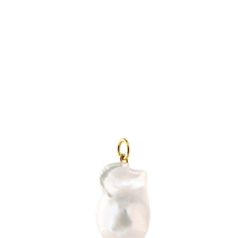 Women LLR Studios Jewelery | 14K Gold Baroque Pearl Pendant