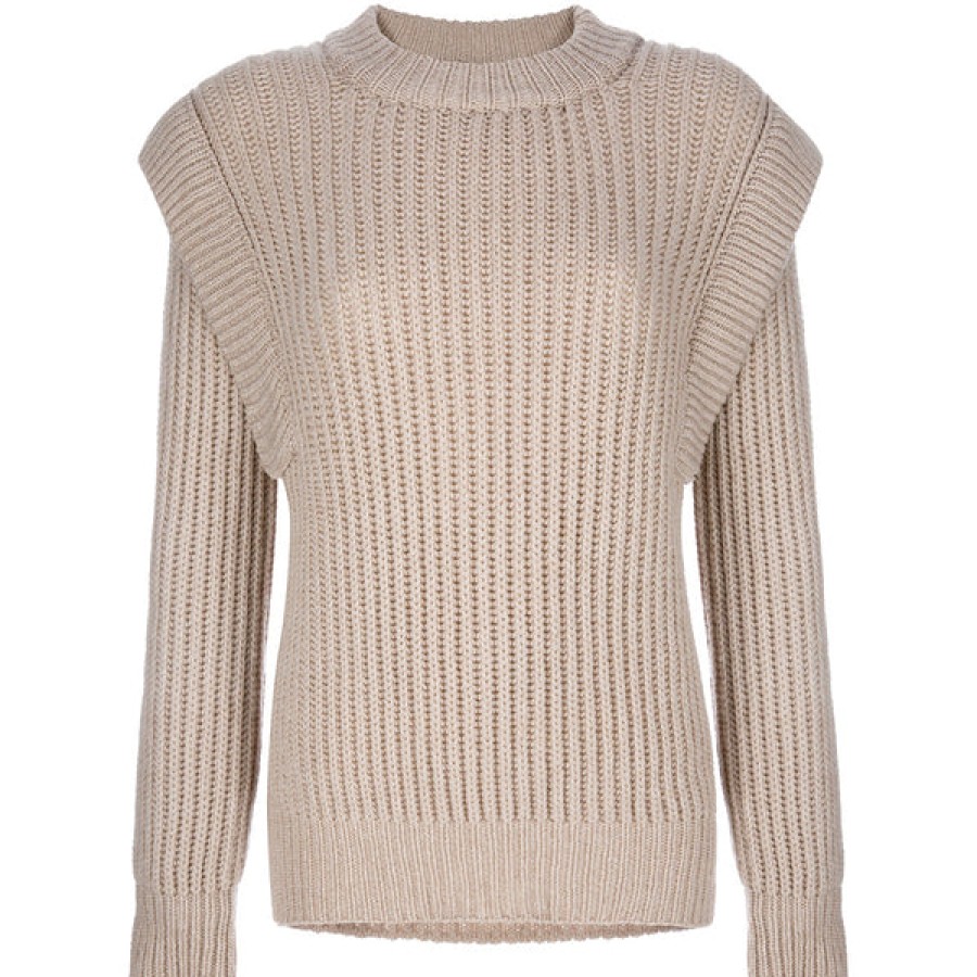 Women Antonia Zander Knitwear & Cashmere | Cashmere Crew Neck Sweater