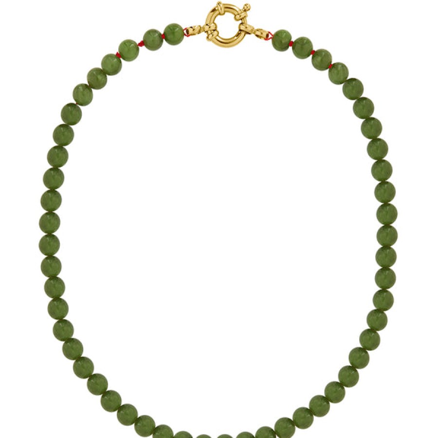 Women LLR Studios Jewelery | Chunky Jade Necklace