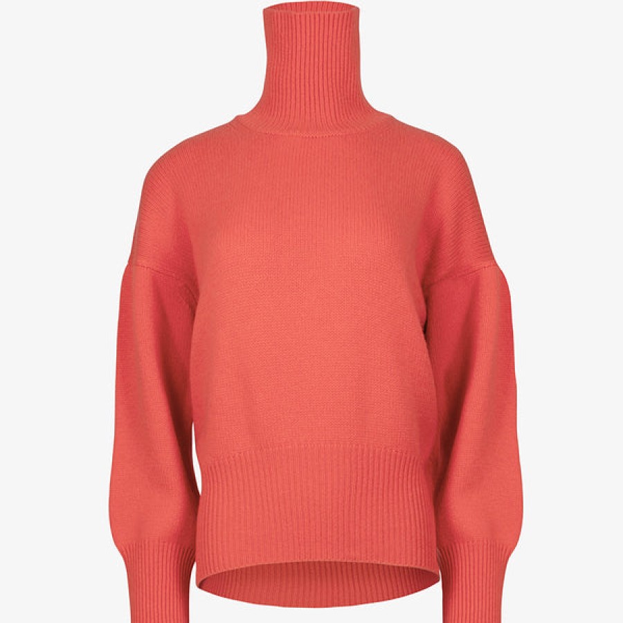 Women STUDIO 163 Knitwear & Cashmere | Cashmere Turtleneck Sweater