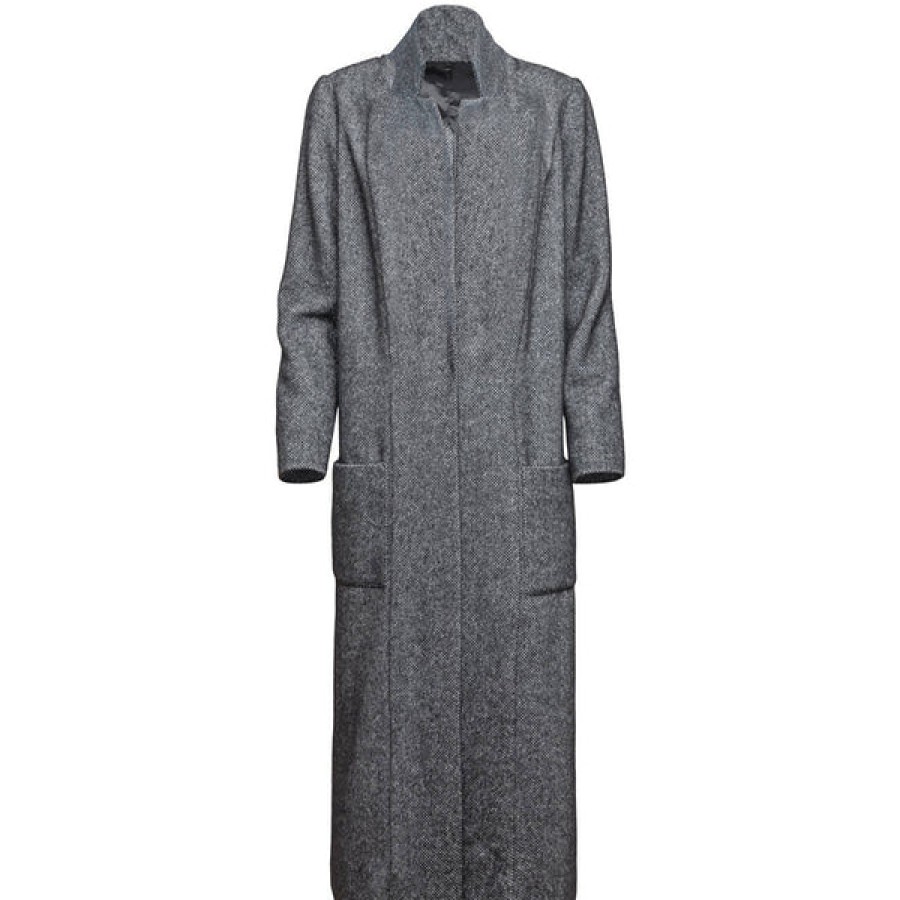 Women Helene Galwas Knitwear & Cashmere | Long Cashmere Coat