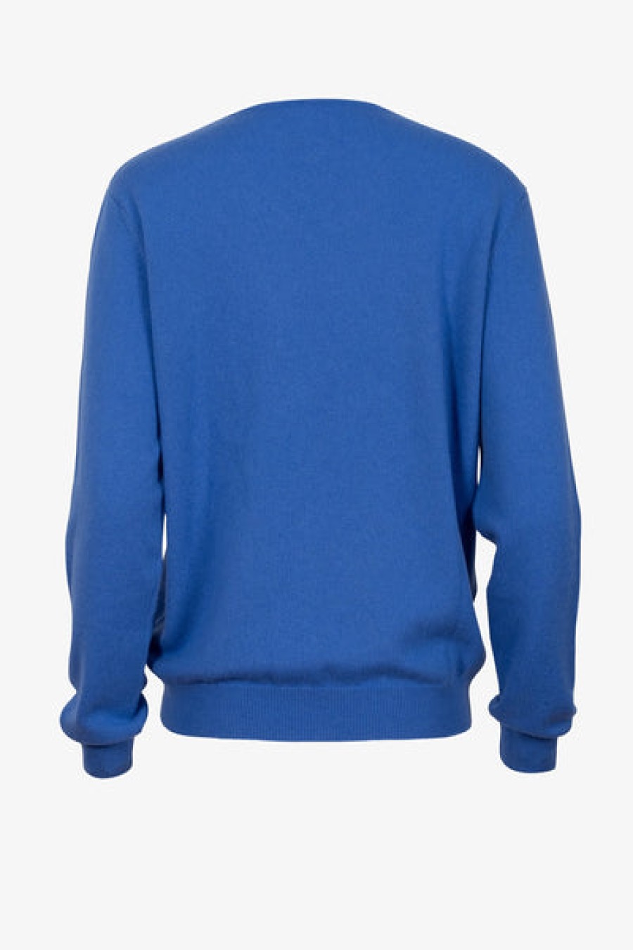 Women STUDIO 163 Knitwear & Cashmere | Blue Cashmere Sweater