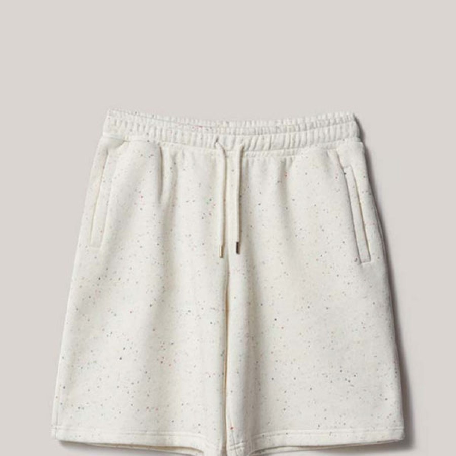 Women MALAIKARAISS Jeans & Trousers | High-Waisted Cotton Shorts