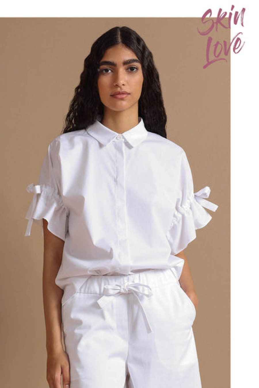 Women Armargentum Tops & Shirts | White Blouse