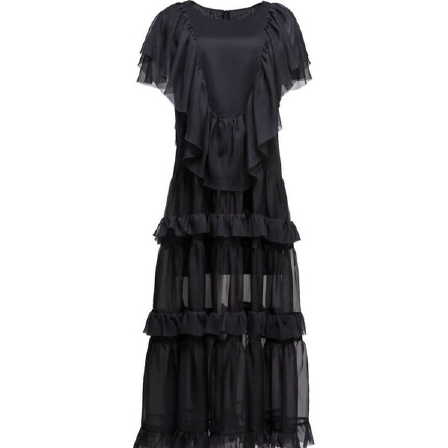 Women Helene Galwas Dresses | Black Maxi Dress