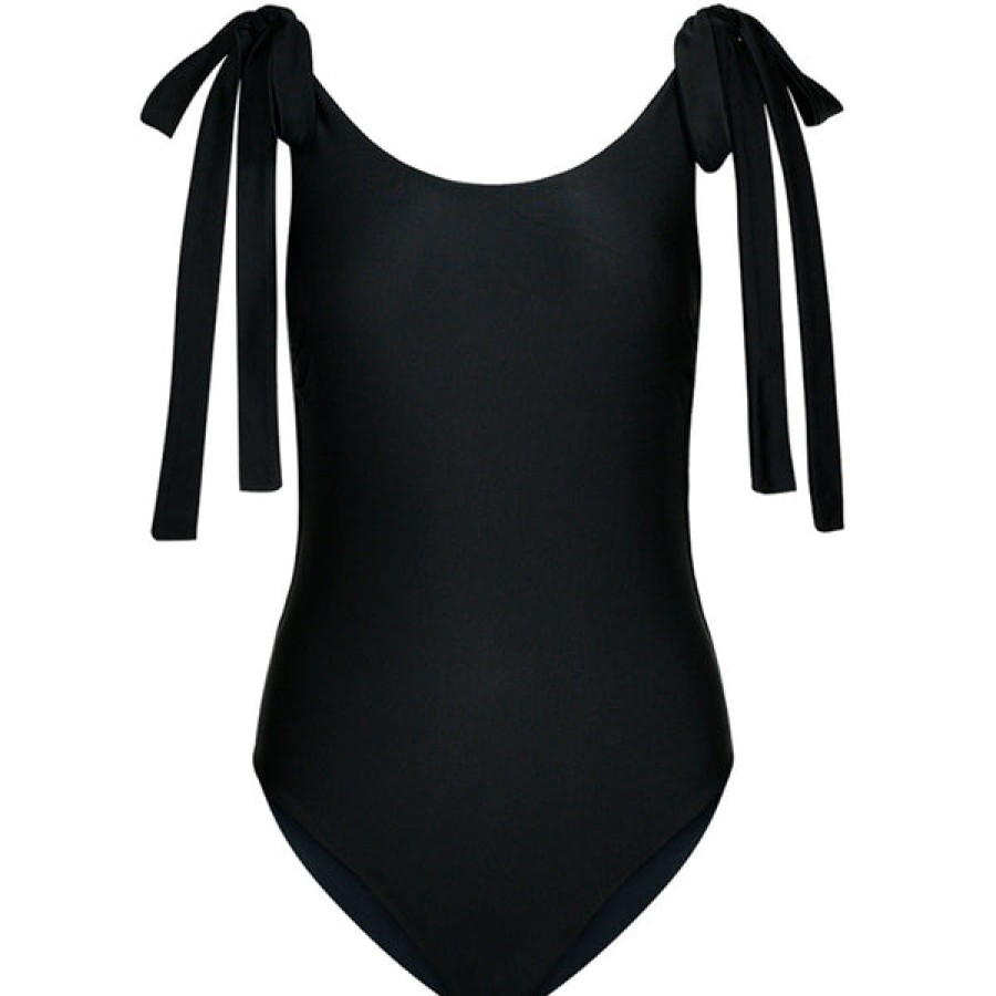 Women Helene Galwas Beachwear | Black Swimsuit