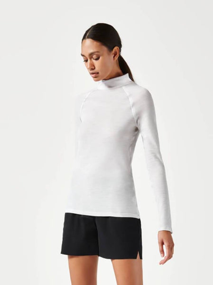 Women AEANCE Tops & Shirts | Merino Wool Longsleeve For Women