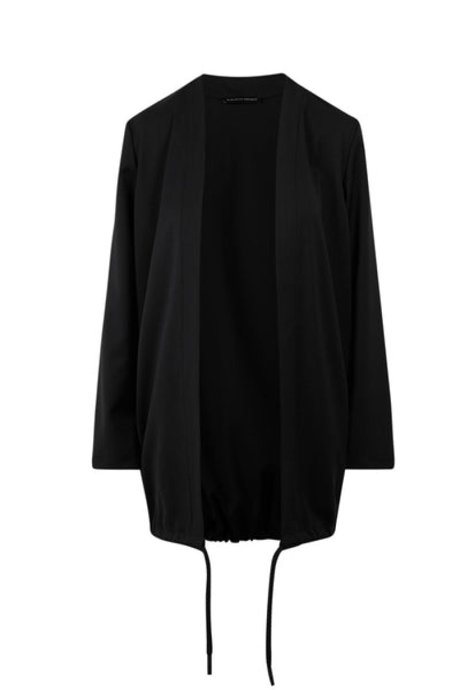 Women Manakaa Project Coats & Jackets | Merino Wool Blazer In Black