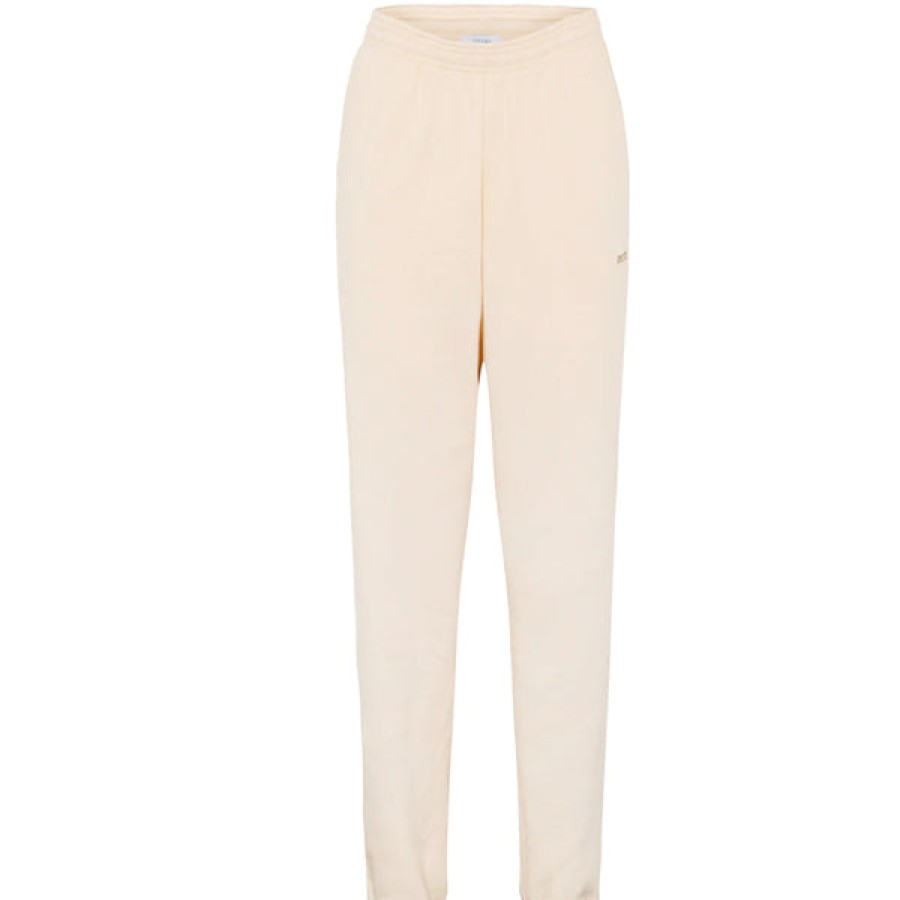 Men FRITZ THE LABEL | Fritz Cotton Sweatpants In Light Oatmeal