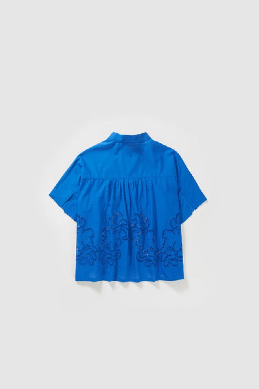 Women CRUBA Tops & Shirts | Blue Blouse