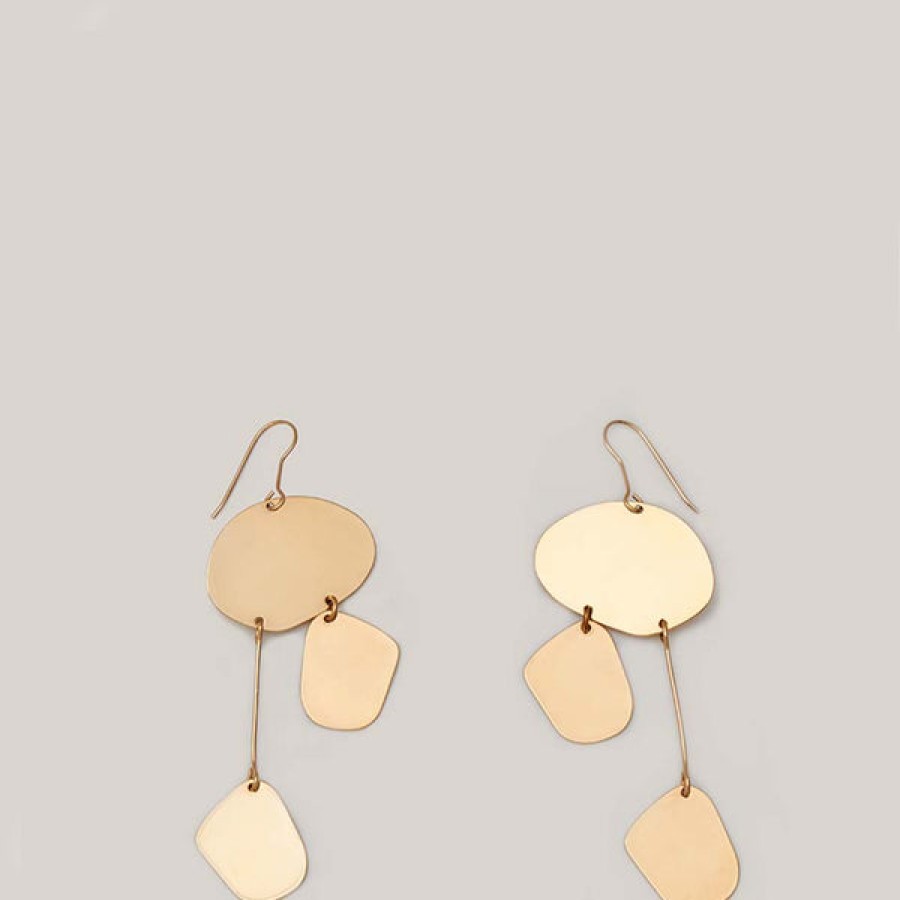 Women MALAIKARAISS Jewelery | Gold Plated Earrings