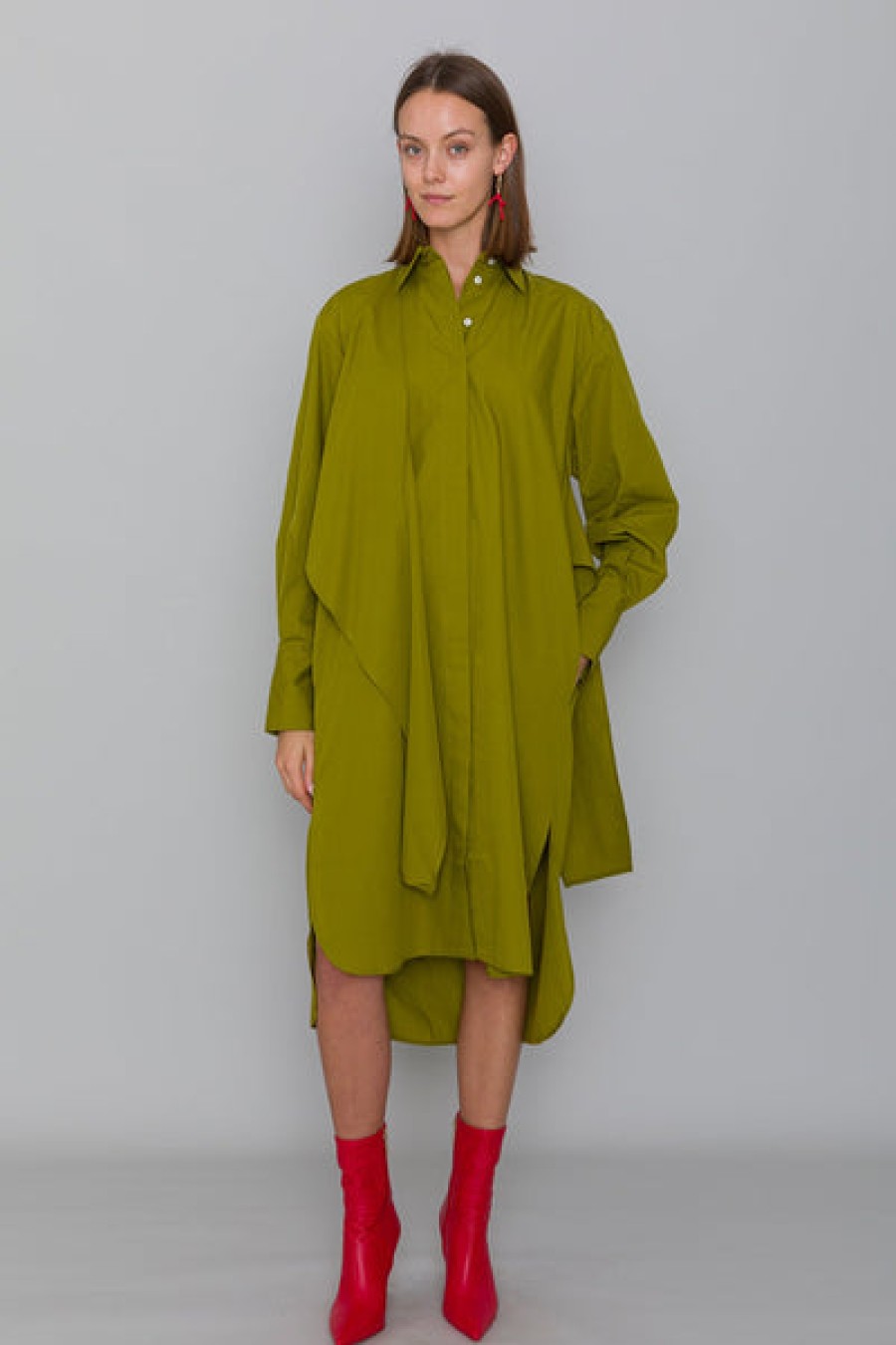 Women Mykke Hofmann Dresses | Organic Cotton Shirt Dress