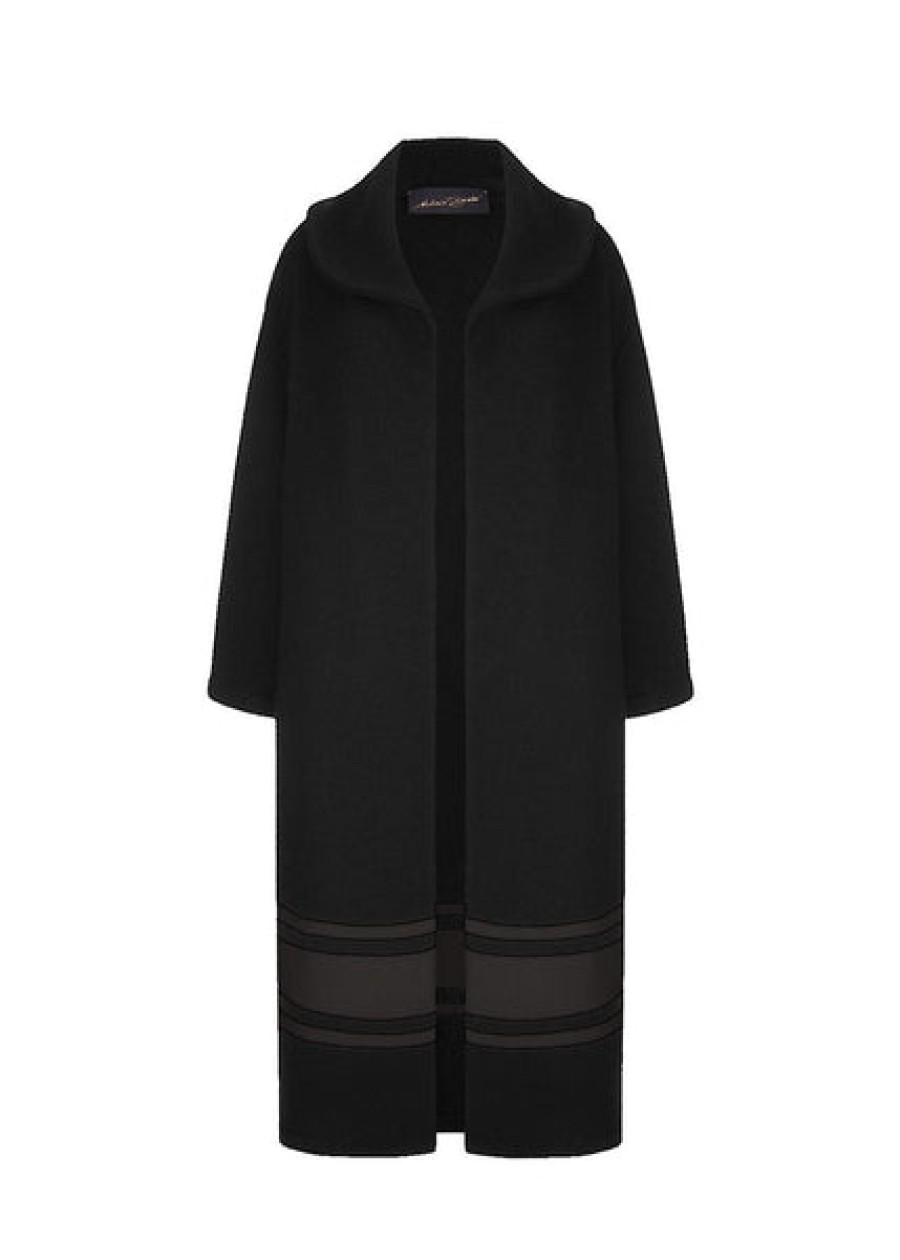 Women Antonia Zander Coats & Jackets | Merino Long Cardigan