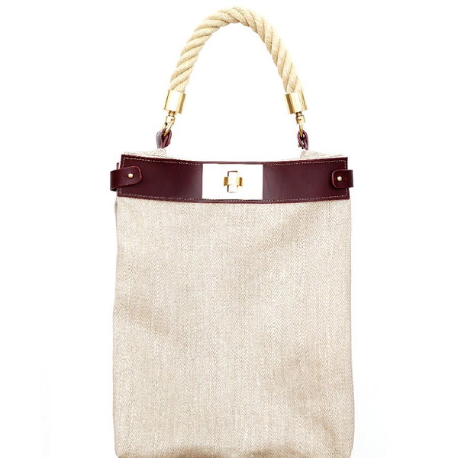 Women Agnes Nordenholz Bags | Linen Tote Bag