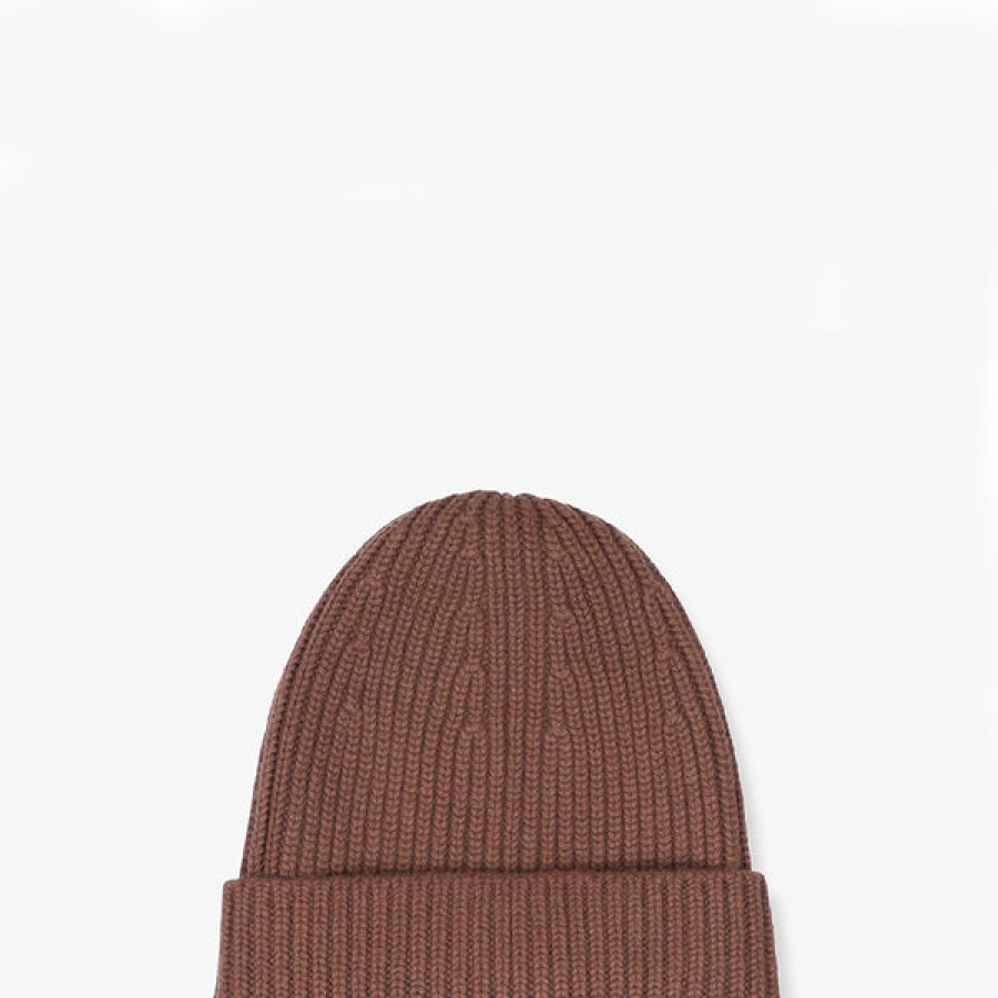 Men STUDIO 163 | Ribbed Cashmere Beanie