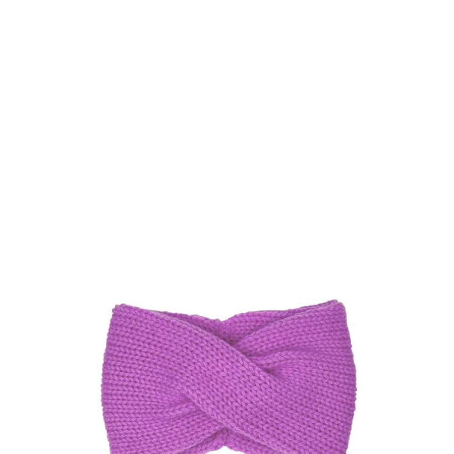 Women PETIT CALIN HAMBURG Accessories | Cashmere Headband In Lilac