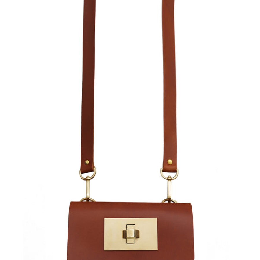 Women Agnes Nordenholz Bags | Vegetable Tanned Leather Shoulder Bag