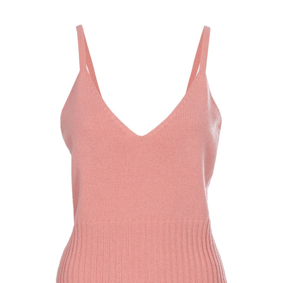 Women PETIT CALIN HAMBURG Tops & Shirts | Light Cashmere Top In Pink