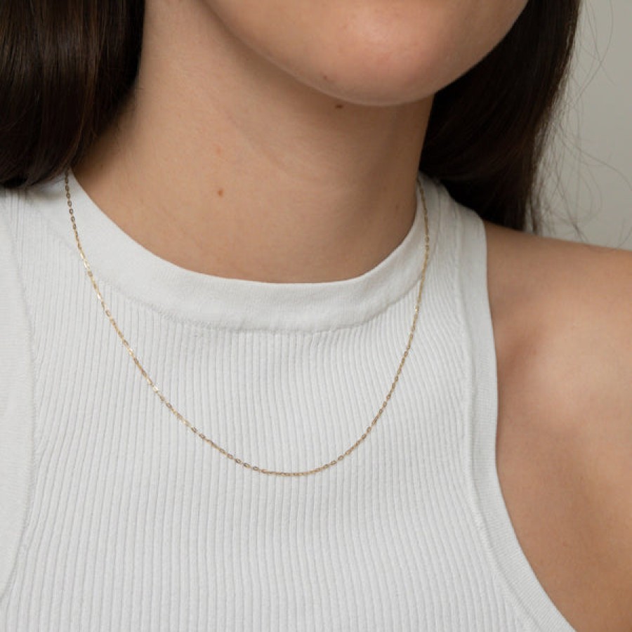 Women LLR Studios Jewelery | 14K Gold Sparkle Chain