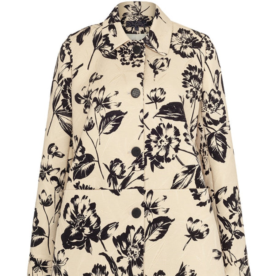 Women JULIA JUNG Coats & Jackets | Flower Printed Blazer