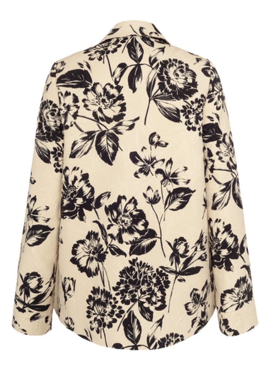 Women JULIA JUNG Coats & Jackets | Flower Printed Blazer