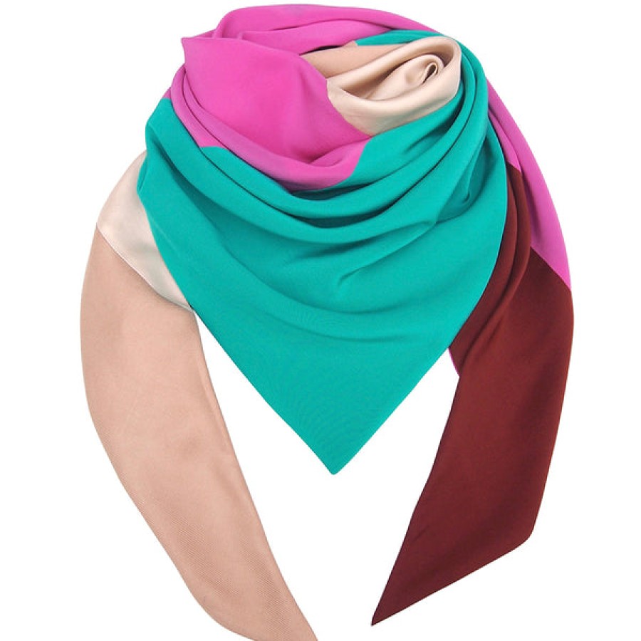 Women CAPITANA Accessories | Printed Silk Scarf