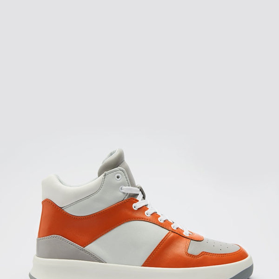 Women VOR Shoes | Leather High-Top Sneaker