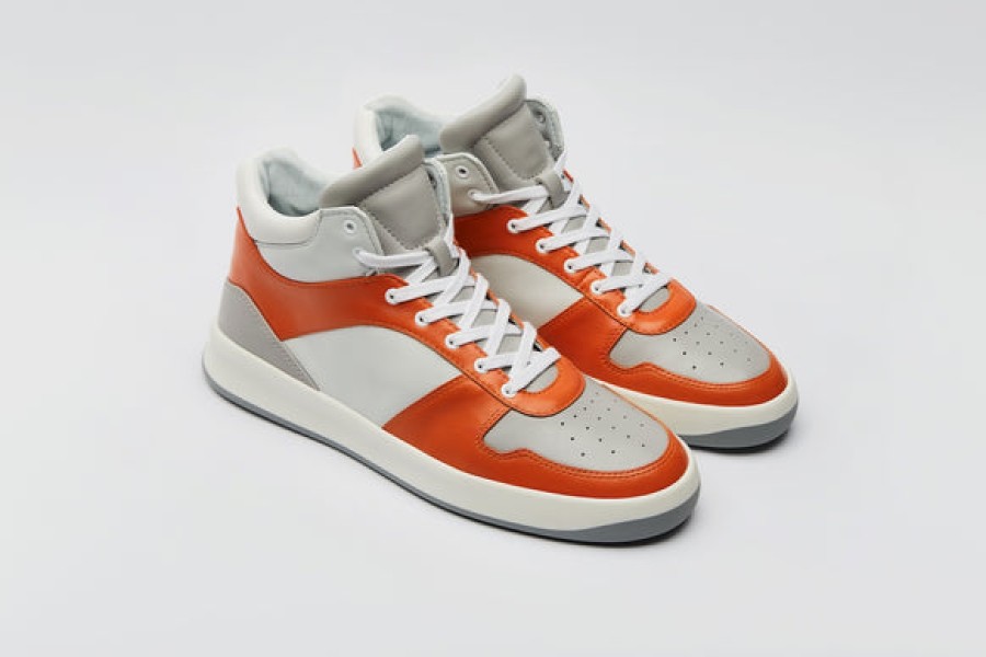 Women VOR Shoes | Leather High-Top Sneaker