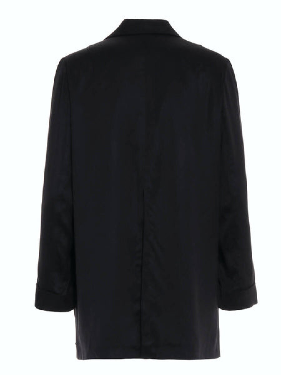 Women Helene Galwas Coats & Jackets | Black Cupro Blazer