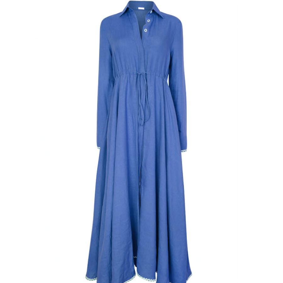 Women ORAMAI LONDON Dresses | Long Organic Linen Dress