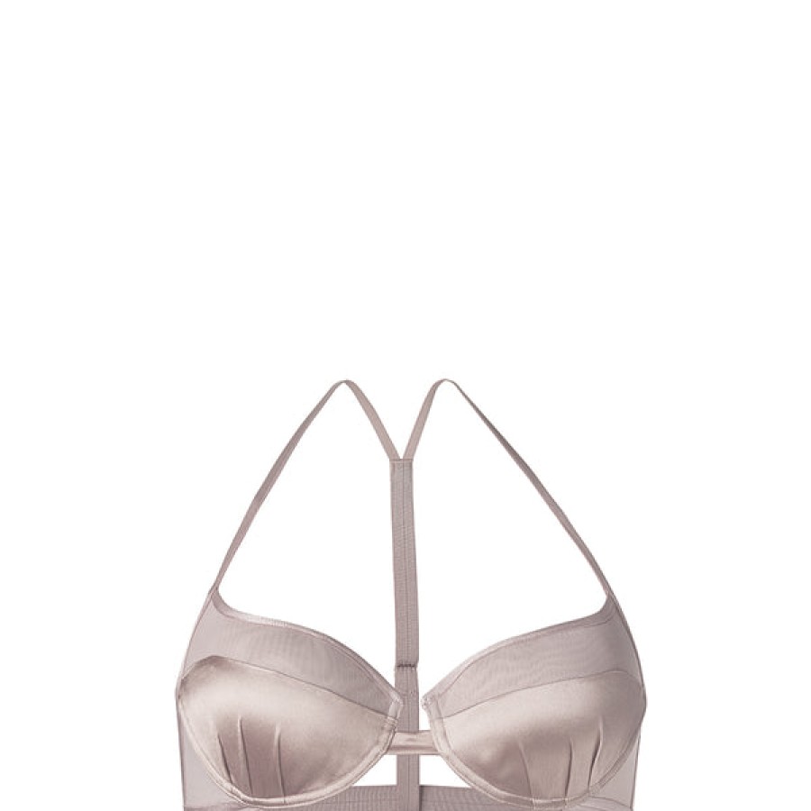 Women Simone Ricker Lingerie | Silk Tulle Bra